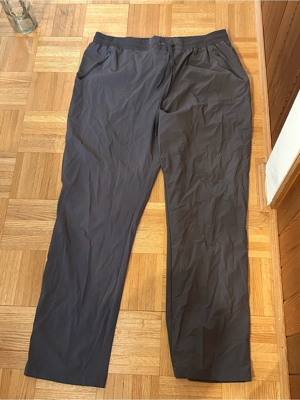 Women's Mountain Warehouse Charcoal Drawstring light-weight and quick-dry pant